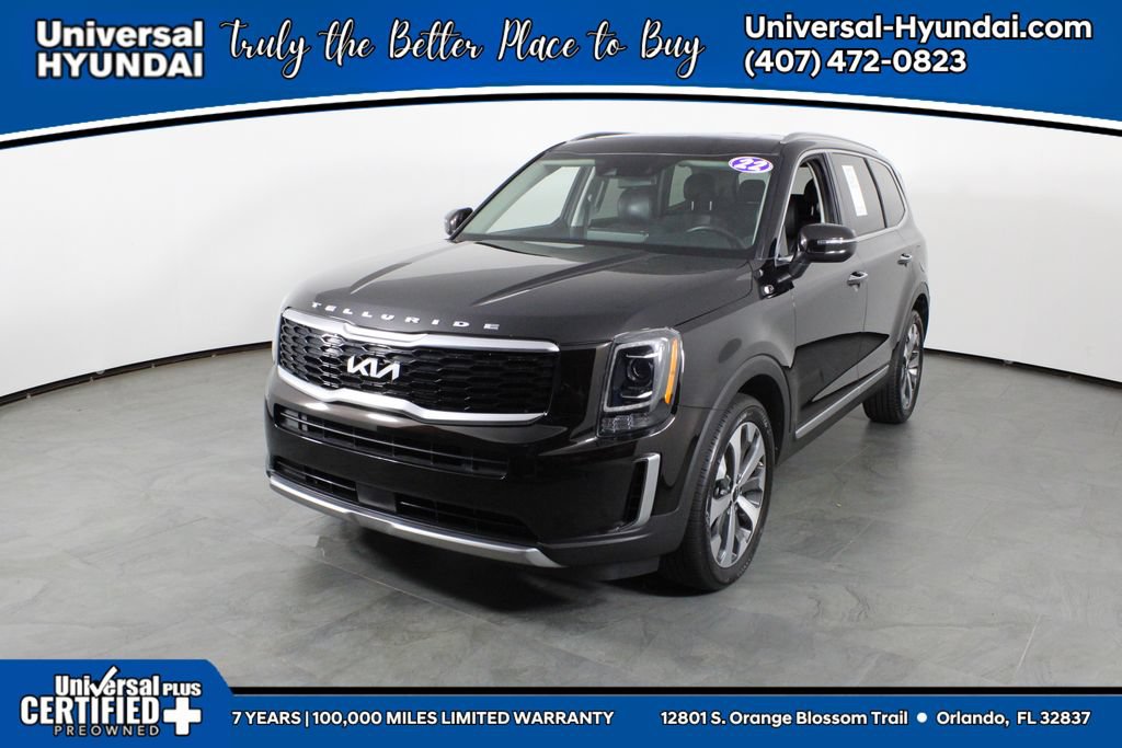 Used 2022 Kia Telluride S FWD 360° Tour