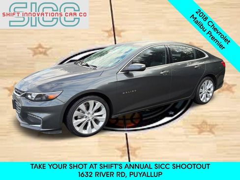 Used 2018 Chevrolet Malibu Premier w/ Premier Sun and Wheel Package image 1