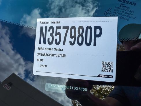 Certified 2024 Nissan Sentra SV w/ All-Weather Package image 42