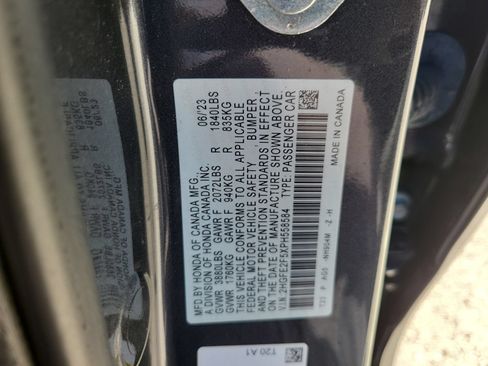 Certified 2023 Honda Civic Sport image 23