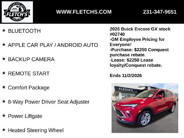 New 2026 Buick Encore GX Preferred w/ Comfort Package AWD/4WD image 2