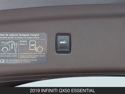 Used 2019 INFINITI QX50 Essential w/ Sensory Package FWD image 26