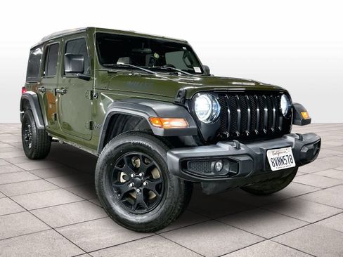 Used 2021 Jeep Wrangler Unlimited Sport image 2