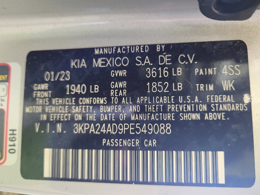Used 2023 Kia Rio S FWD image 33