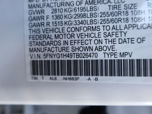 New 2026 Honda Pilot EX-L image 37