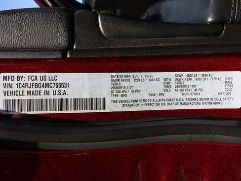 Used 2021 Jeep Grand Cherokee Limited AWD/4WD image 42