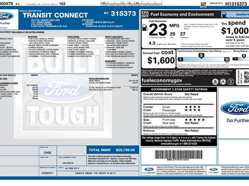 Used 2017 Ford Transit Connect XL FWD image 36
