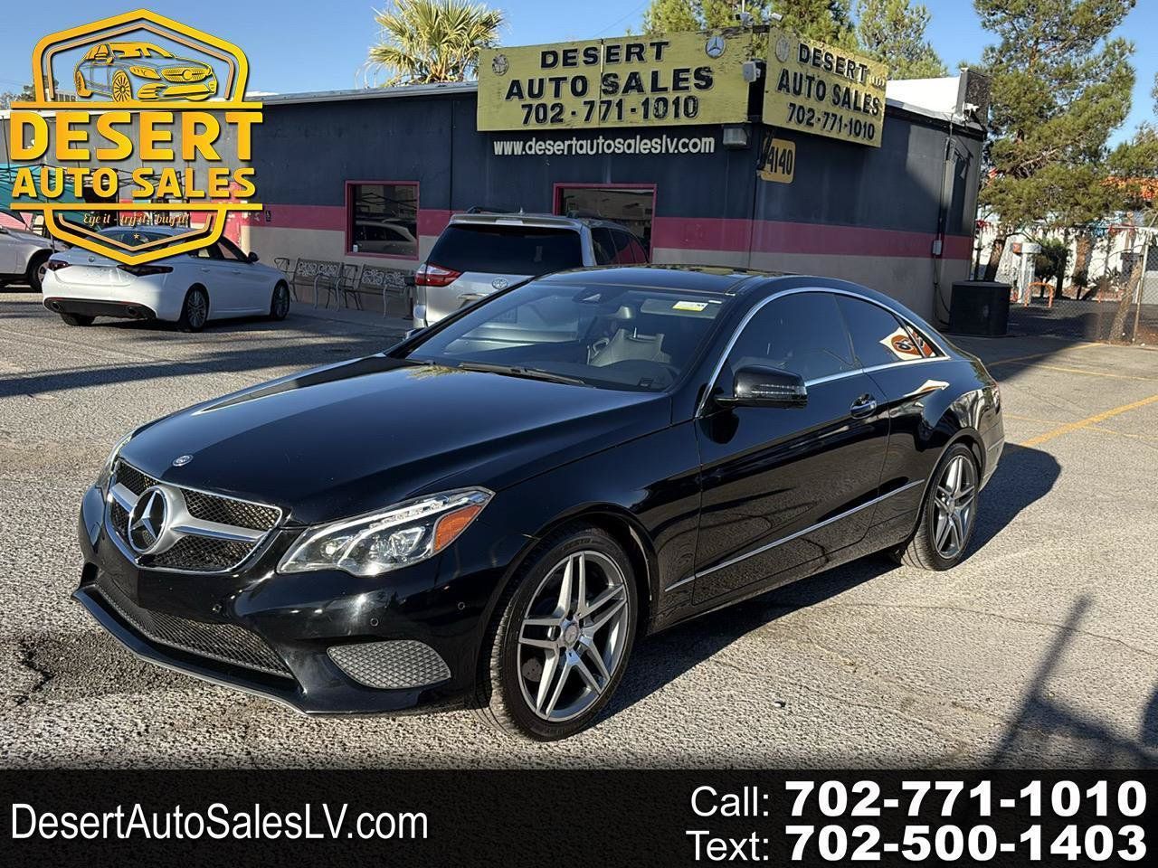 Used 2015 Mercedes-Benz E 400 Coupe w/ Premium 1 Package image 1
