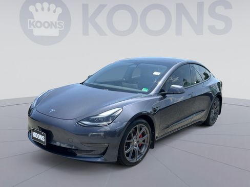 Used 2021 Tesla Model 3 Performance AWD/4WD image 5