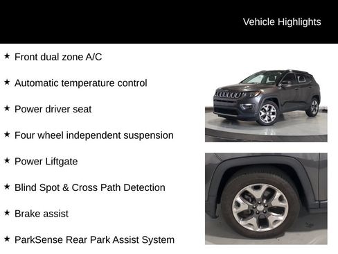 Used 2018 Jeep Compass Limited w/ Navigation Group FWD image 13