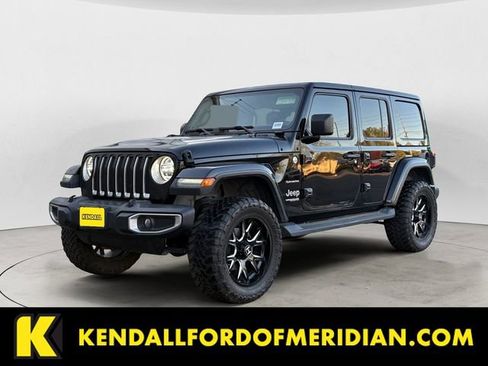 Used 2018 Jeep Wrangler Unlimited Sahara image 1