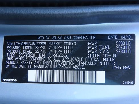 Used 2018 Volvo XC60 T5 Momentum w/ Vision Package image 21