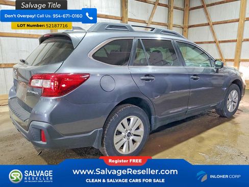 Used 2019 Subaru Outback 2.5i Premium w/ Popular Package #2 AWD/4WD image 4