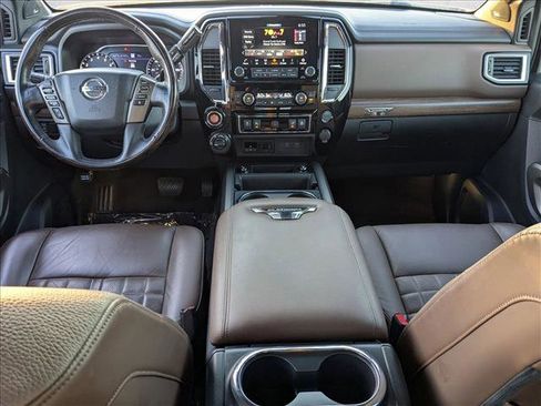 Used 2021 Nissan Titan Platinum Reserve w/ Off Road Protection Package AWD/4WD image 15