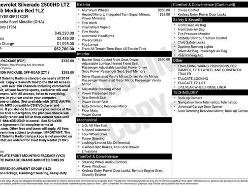 Used 2014 Chevrolet Silverado 2500 LTZ w/ LTZ Plus Package image 7