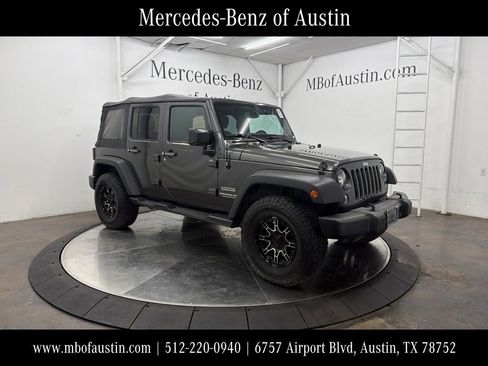 Used 2017 Jeep Wrangler Unlimited Sport w/ Quick Order Package 24S AWD/4WD image 1