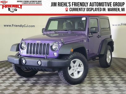 Used 2017 Jeep Wrangler Sport w/ Quick Order Package 24S