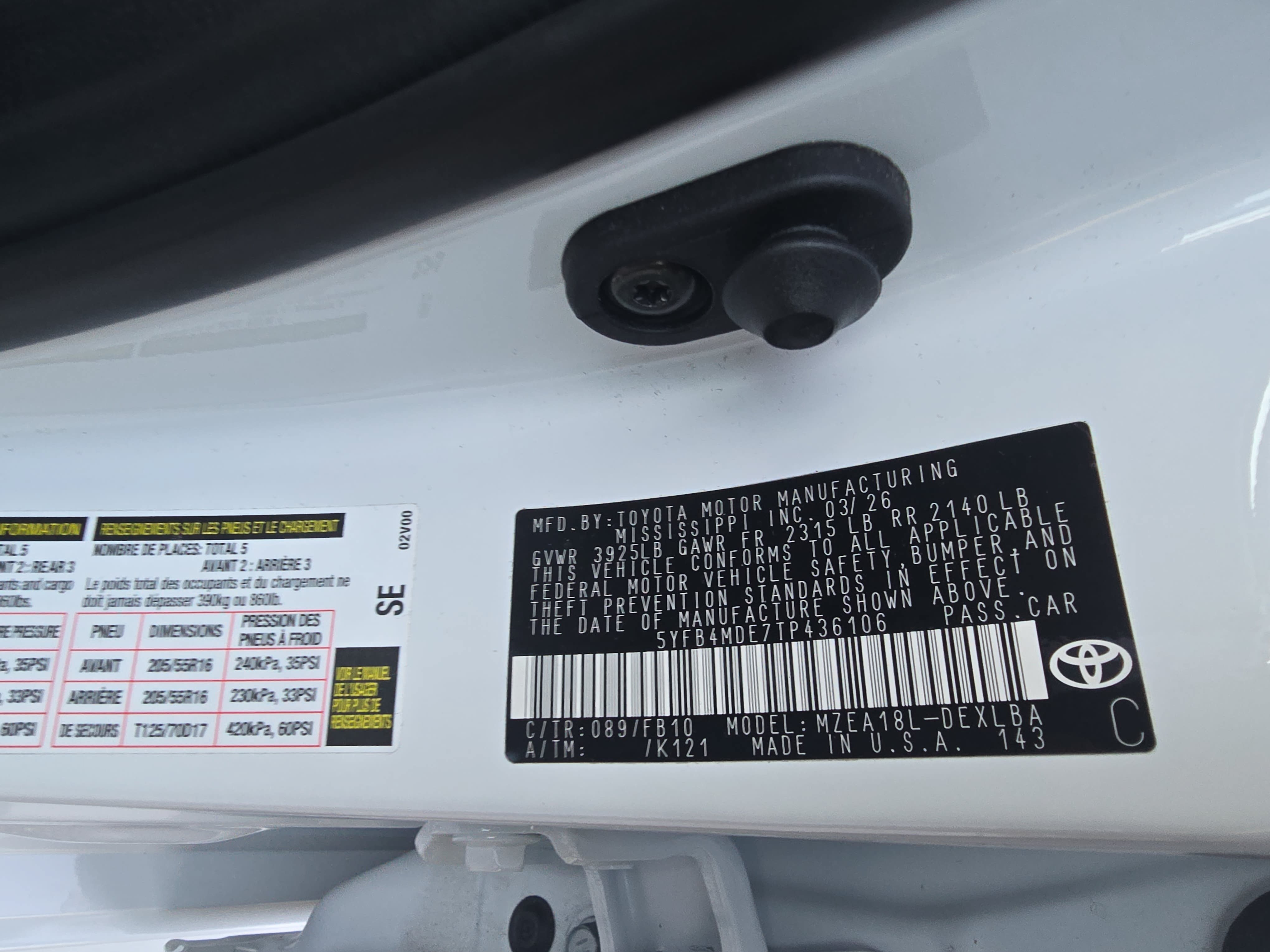 Used 2026 Toyota Corolla LE FWD image 32