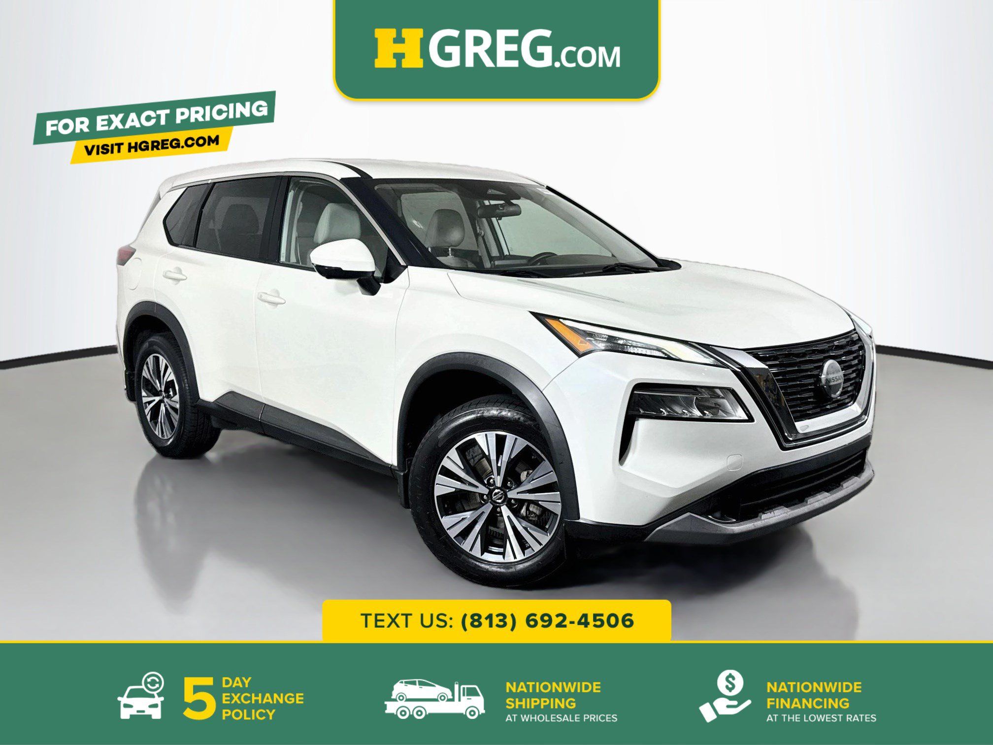 Used 2021 Nissan Rogue SV AWD/4WD image 1