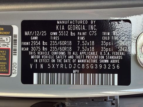 New 2025 Kia Sorento S AWD/4WD image 28
