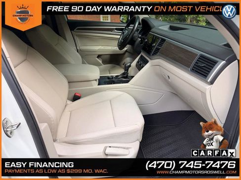 Used 2019 Volkswagen Atlas SE w/ Towing Package AWD/4WD image 36