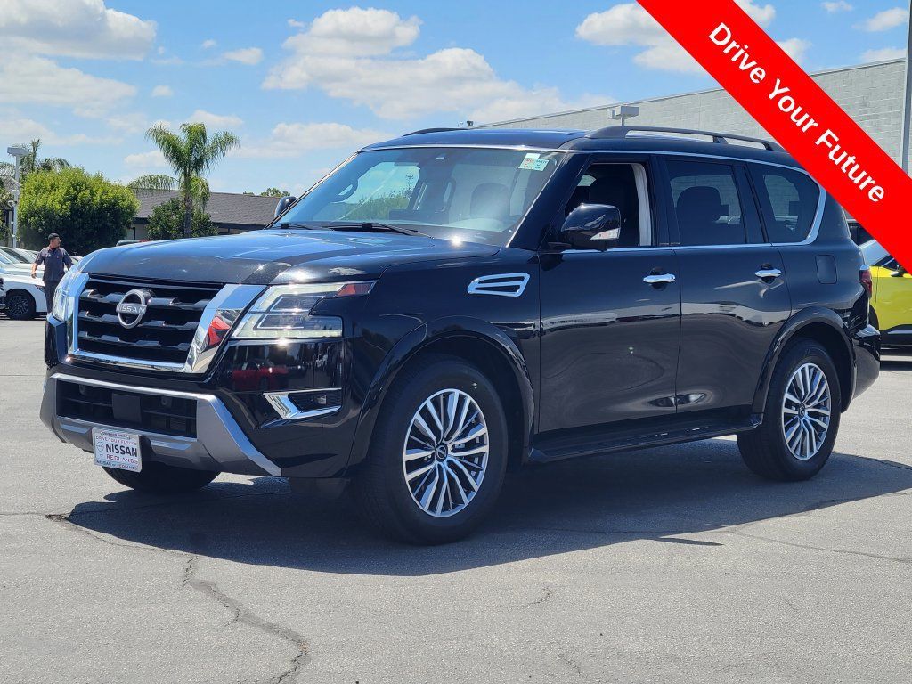 Used 2023 Nissan Armada SL w/ Captain's Chairs Package AWD/4WD image 2