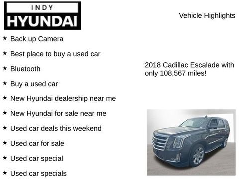 Used 2018 Cadillac Escalade Premium Luxury image 7