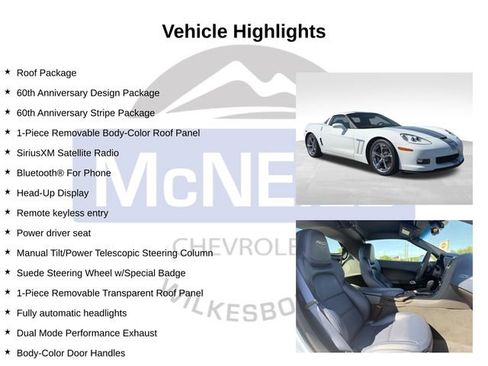 Used 2013 Chevrolet Corvette Grand Sport w/ 4LT Preferred Equipment Group RWD image 9