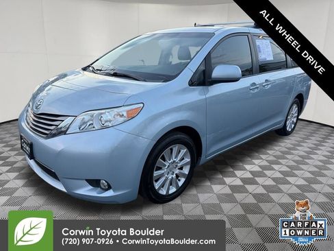 Used 2015 Toyota Sienna XLE w/ XLE Navigation Package AWD/4WD image 3