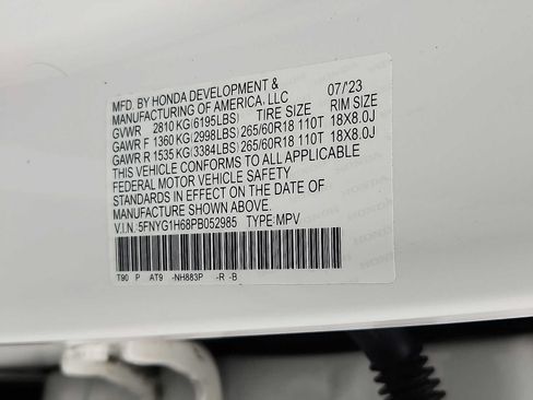 Used 2023 Honda Pilot TrailSport image 29