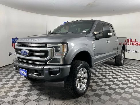 Certified 2021 Ford F350 Platinum w/ FX4 Off-Road Package AWD/4WD image 7