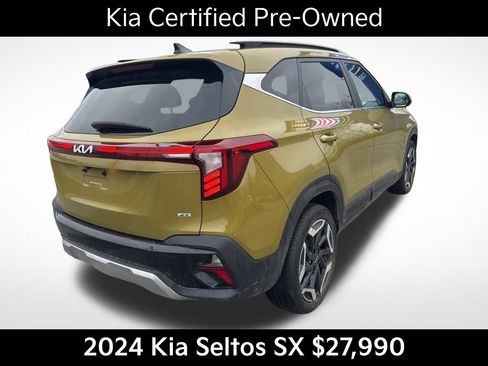Certified 2024 Kia Seltos SX w/ SX Sunroof Package image 4