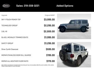 Used 2024 Jeep Wrangler Unlimited Sahara w/ Technology Group AWD/4WD video 2