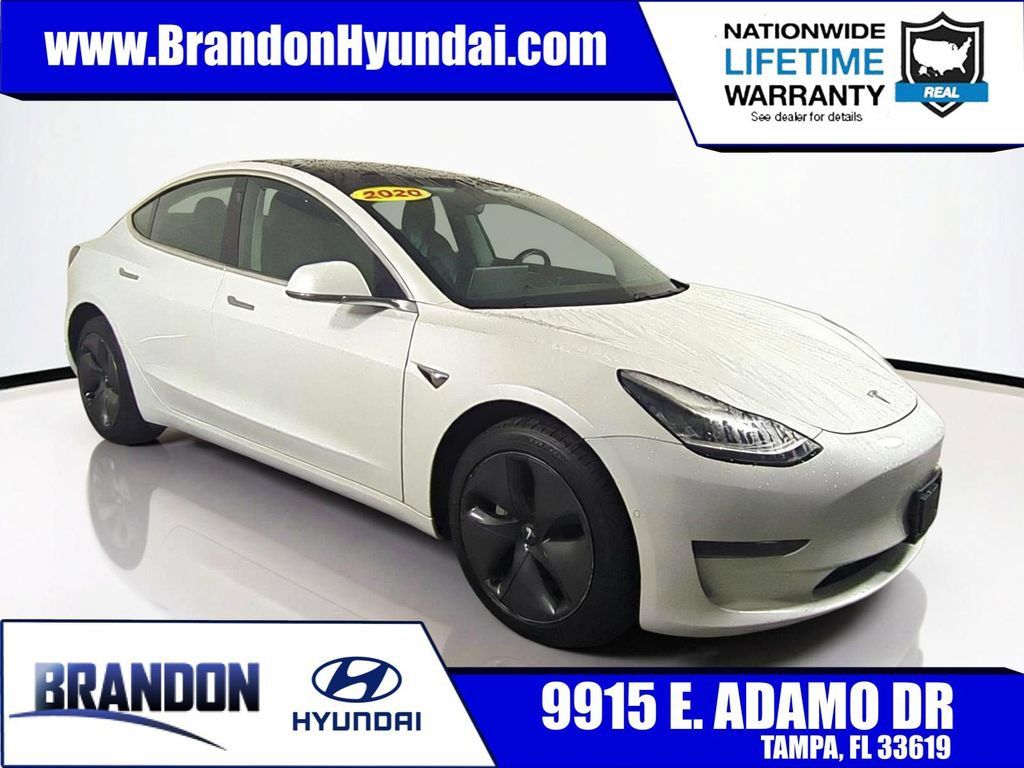Used 2020 Tesla Model 3 Standard Range Plus RWD image 1