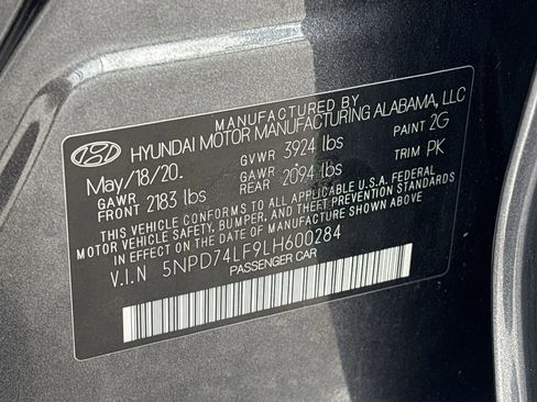 Used 2020 Hyundai Elantra SE FWD image 29