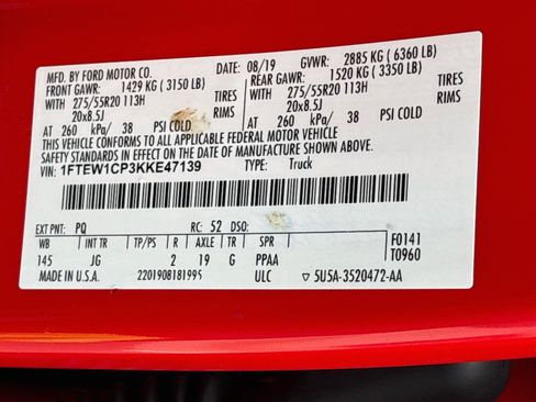 Used 2019 Ford F150 XL w/ Equipment Group 101A Mid RWD image 30