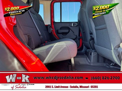 New 2026 Jeep Wrangler Unlimited Sport AWD/4WD image 29