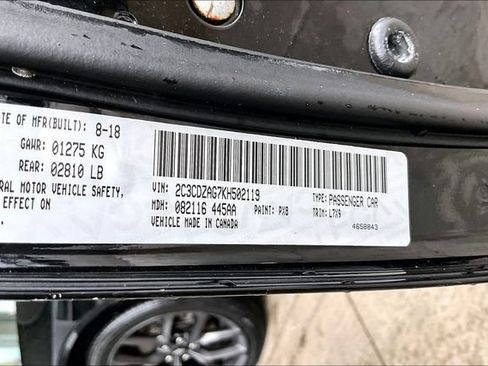Used 2019 Dodge Challenger SXT w/ Blacktop Package RWD image 16