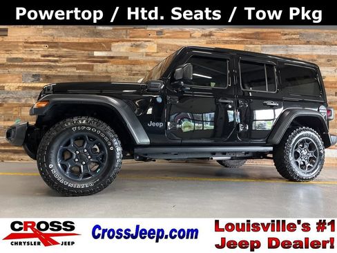 Used 2023 Jeep Wrangler Unlimited w/ Sun & Screen Package AWD/4WD image 1