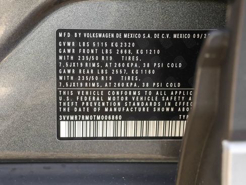 New 2026 Volkswagen Tiguan SE AWD/4WD image 44