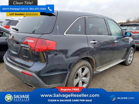 Used 2010 Acura MDX w/ Technology Package AWD/4WD image 4