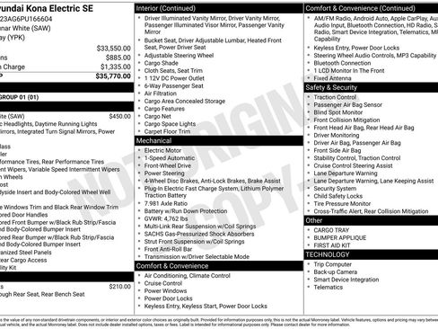 Used 2023 Hyundai Kona SE image 39