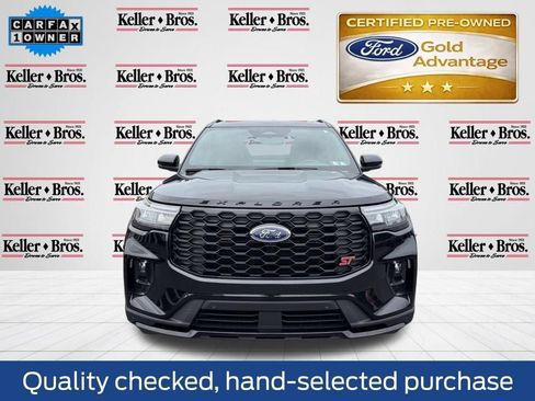 Certified 2025 Ford Explorer ST w/ Sun And Sound Package AWD/4WD image 2