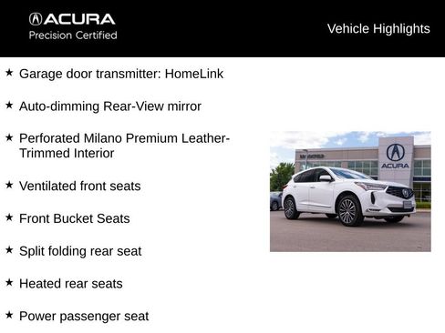 Certified 2026 Acura RDX SH-AWD w/ Advance Package image 21