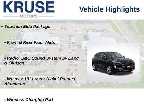 Used 2022 Ford Escape Titanium w/ Titanium Elite Package AWD/4WD image 9