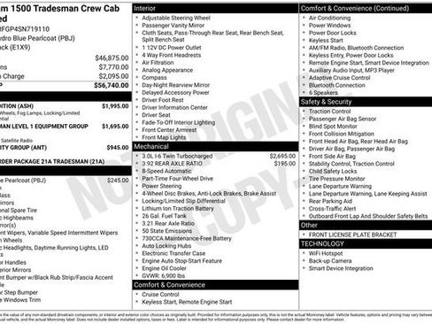 New 2025 RAM 1500 Tradesman w/ Night Edition image 36
