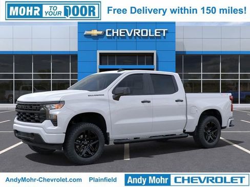 New 2025 Chevrolet Silverado 1500 Custom w/ Turbomax Blackout Package image 2