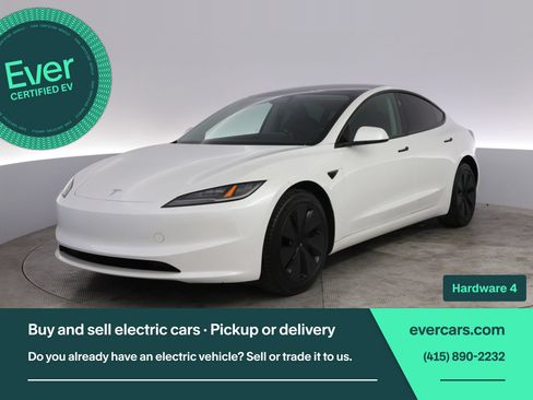 Used 2025 Tesla Model 3 Long Range AWD/4WD image 1