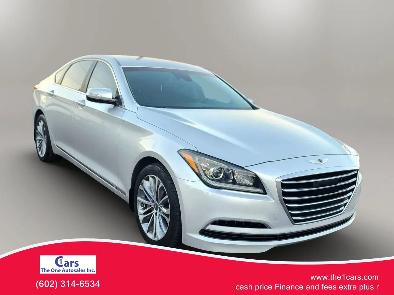 Used 2017 Genesis G80 3.8 RWD image 1