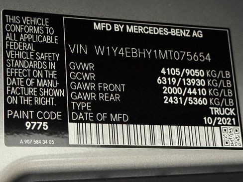 Used 2021 Mercedes-Benz Sprinter 2500 image 22